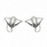 Sterling Silver Stingray Stud Earrings - C911PME7OR3