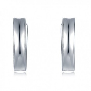 MBLife Sterling Polished Earrings Diameter