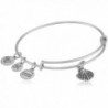 Alex and Ani Sea Shell II Bangle Bracelet - Rafaelian Silver - CO17YS9MOHX