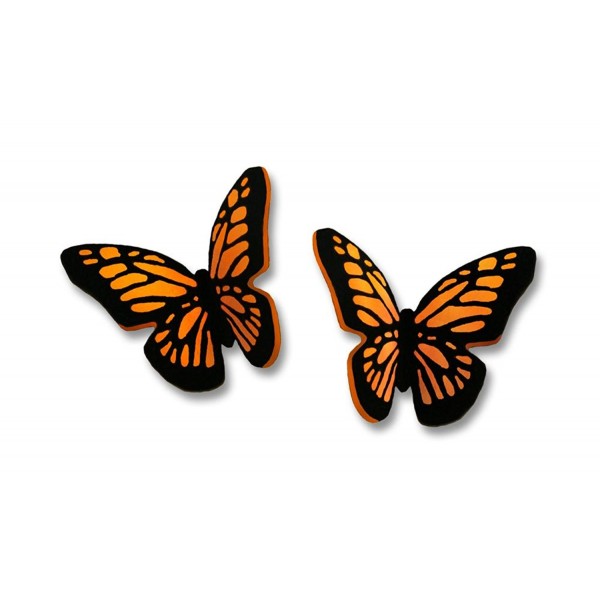 Sienna Sky Small Monarch 3D Butterfly Post Earrings 1731 - CZ11E2XS9SN