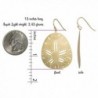 SPUNKYsoul SD ER JS Sand Dollar Earring in Women's Drop & Dangle Earrings
