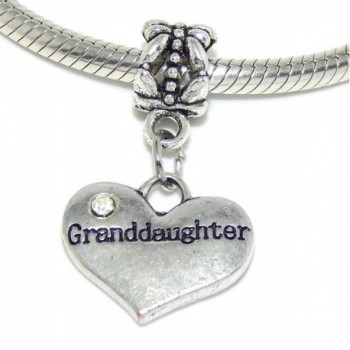 Jewelry Dangling Granddaughter Crystals Bracelet - CS11TR7TKSR