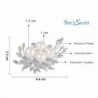 Swarovski Element Brooches Crystals Valentines in Women's Brooches & Pins