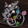 YAZILIND Jewelry Colorful Brooches Wedding