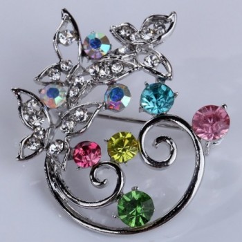 YAZILIND Jewelry Colorful Brooches Wedding in Women's Brooches & Pins