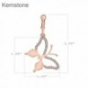 Kemstone Butterfly Earrings Rhinestone Earring in Women's Drop & Dangle Earrings