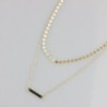 Shoopic Layered Choker Pendant Necklace in Women's Choker Necklaces