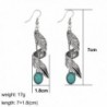 Turquoise Earrings Synthetic Necklace Bracelet
