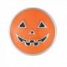 Ginger Snaps Orange Pumpkin SN19-28 (Standard Size) Interchangeable Jewelry Accessories - C6185MC8ZKX