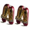 Gay Rainbow Sisters Ruby Slipper Earrings - C3126NE294X
