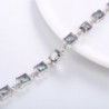 Aurora Tears Mystic Topaz Created gemstone DB2M in Women's Tennis Bracelets