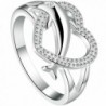 BOHG Jewelry Sterling Dolphin Eternity in Women's Wedding & Engagement Rings