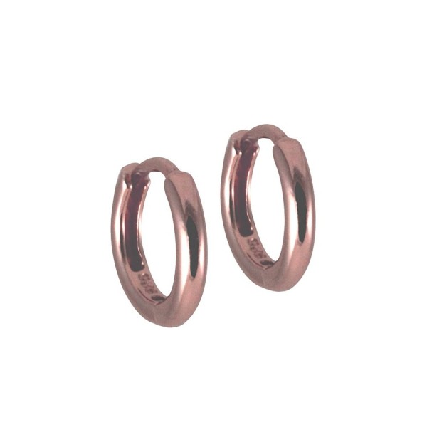 apop nyc Thin Mini Hoop Huggie Earrings Plain [Jewelry] - CF11BP9XRK7