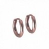 apop nyc Thin Mini Hoop Huggie Earrings Plain [Jewelry] - CF11BP9XRK7
