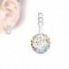 Crystal Earring Jacket Cartilage Dangle