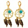 U7 Earrings Turquoise Decorate Catcher - C412HJYE93F