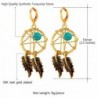 U7 Earrings Turquoise Decorate Catcher