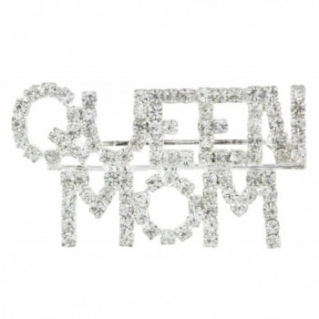 Mothers Queen Rhinestone Brooch Crystals