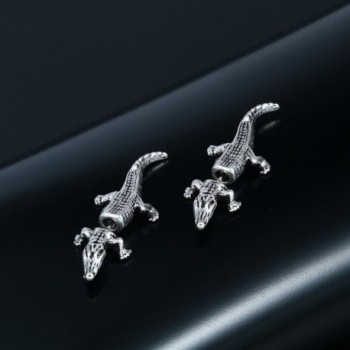 Qiandi Alligator Crocodile Earrings Jewelry