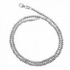 3mm Loose-ball Chain .925 Italian Sterling Silver Necklace. 16-18-20-22 Inches - CP128O4ML9N