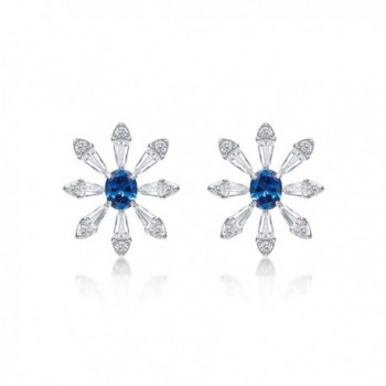 MIYUMIRO Womens Royal Flora Earrings