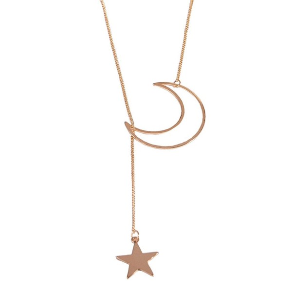 N egret Necklace pendant Jewelry Birthday - Gold - C112O33KAEE