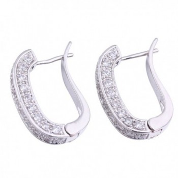Chengxun Zirconia Crystal Earrings Jewelry