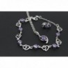 Sterling Necklace Matching Earrings Bracelet