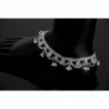 Indian anklet jewelry plated diamond in Women's Anklets