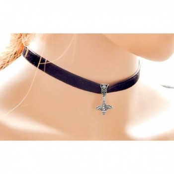 Bumble Bee Black Choker Necklace