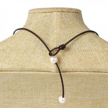 Bonnie Handmade Freshwater Necklace 16 5 18 5 in Women's Pendants