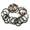 WigsPedia Handmade Crochet Glass Seed Bead Nepal Roll on Boho Bracelet - Wholesale Black Scheme - CC12O4MWN1R