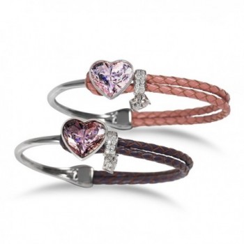 TL Jewelry Bracelet Heart Shaped Swarovski in Women's Bangle Bracelets