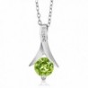 Peridot Gemstone Birthstone Sterling Earrings in Women's Jewelry Sets