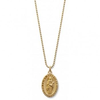 Necklace Medallion Genevieve Christian Catholic - CV17YYSDMQT