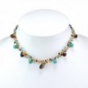 Stone Crystal Cluster Necklace inches in Women's Strand Necklaces