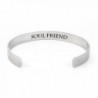 Stainless Friend Friendship Bracelet Womens