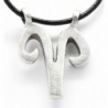 21 April Astrology Pendant Leather Necklace