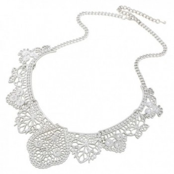 EXCEED Vintage Statement Filigree Necklace