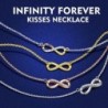 F ZENI Necklace Sterling Pendant Infinity in Women's Pendants