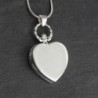 Sterling Silver Claddagh Locket Necklace