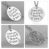 Love Moon Back Pendant Necklace