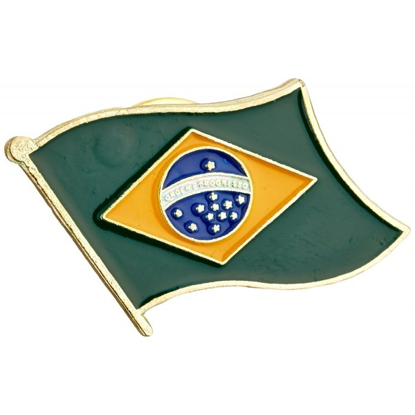 US Flag Store Brazil Lapel Pin - C41125D9EX1