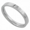 Surgical Stainless Steel 3mm Wedding Band Thumb / Toe Ring Comfort-Fit High Polish- sizes 5 - 12 - CT112E4X8B5