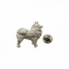 American Eskimo Pin ~ Antiqued Pewter ~ Lapel Pin ~ Sarah's Treats & Treasures - C012NDRVIT5