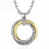 UNY Jewelry Rhodium Antique Necklace