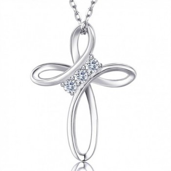 Billie Bijoux Sterling Infinity Necklace - CM189Q0CLAQ
