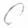 SOLOCUTE Bracelet Inspirational Christmas Thanksgiving - White Gold - CD1827MI8TK