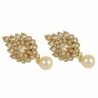 MUCHMORE Fashion Crystal Earrings Bollywood in Women's Drop & Dangle Earrings