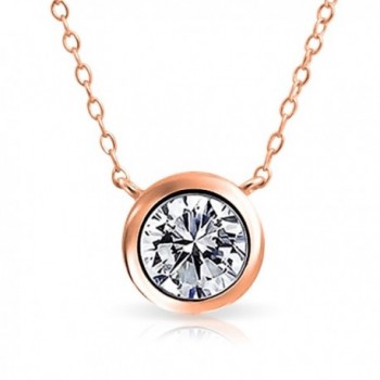 Bling Jewelry Pendant Plated Necklace